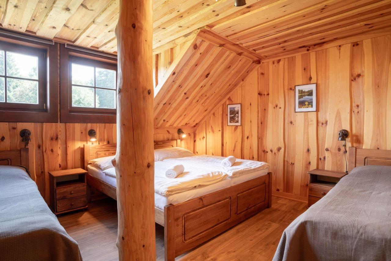 Apartmany Srub Vytonka Lipno Přední Výtoň Buitenkant foto